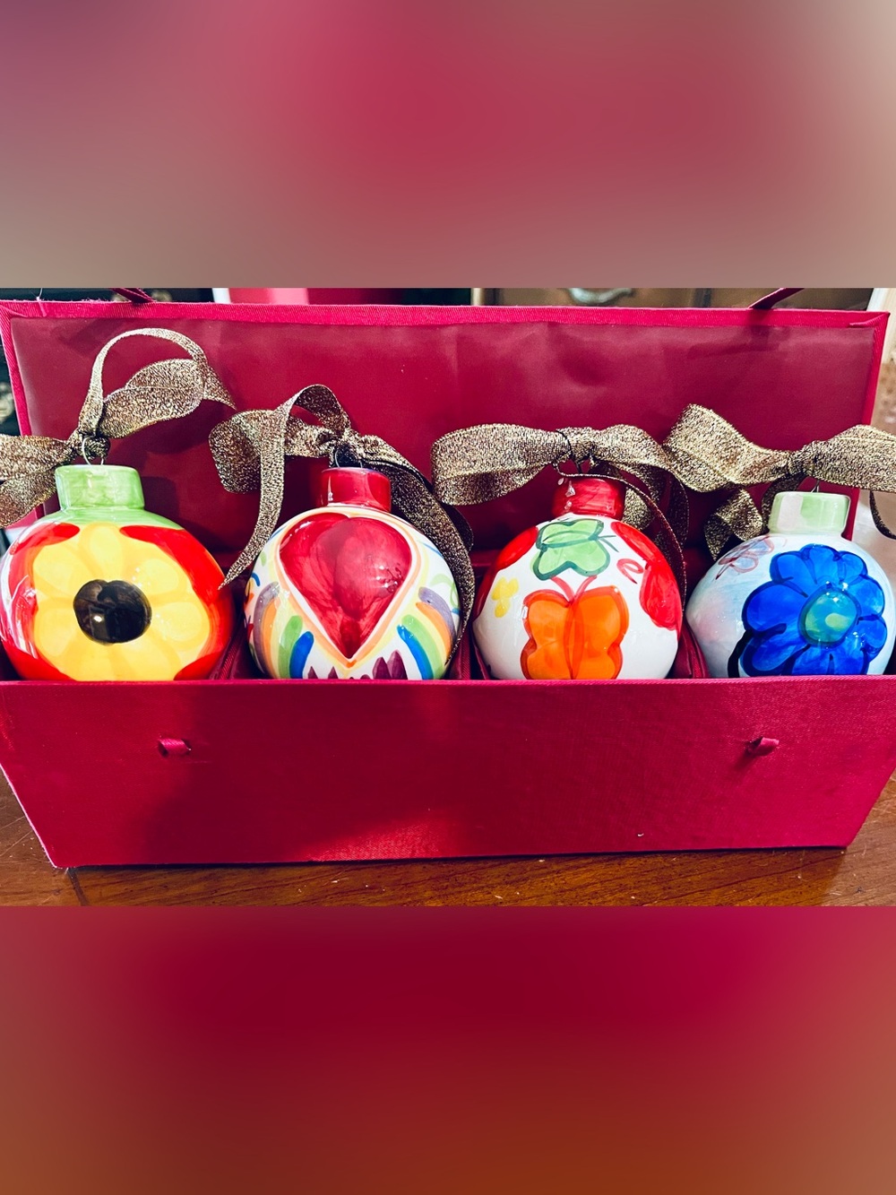 VTG 2004 UH Rainbow Babies "Circle of Friends" Deluxe 4pc Boxed Ornament Set